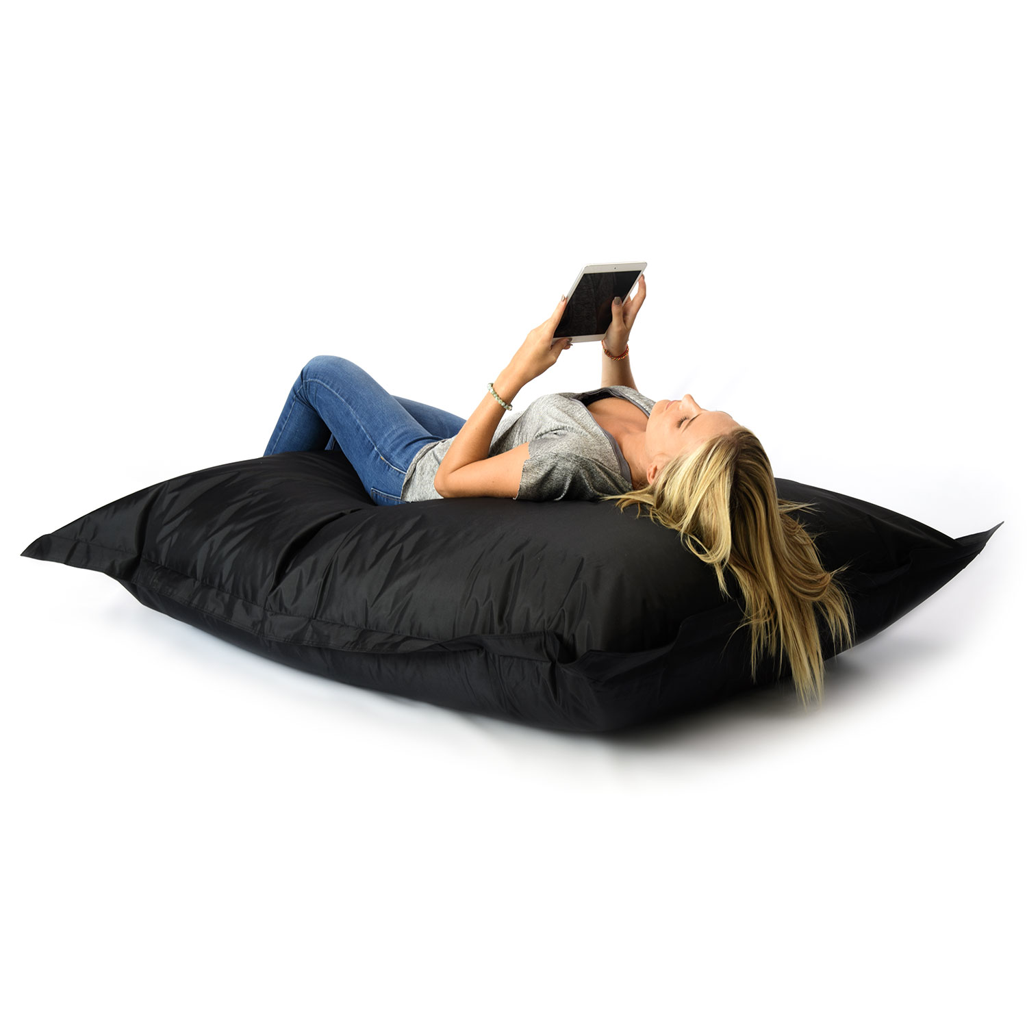 Pouf Géant Noir Intérieur et Extérieur Prix Direct Fabricant